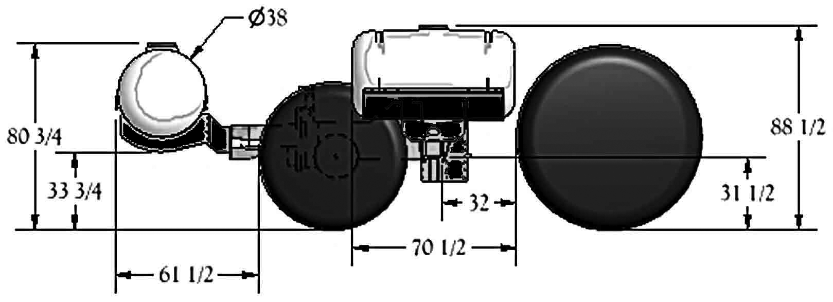 Standard Helicopter Tank Dimensions